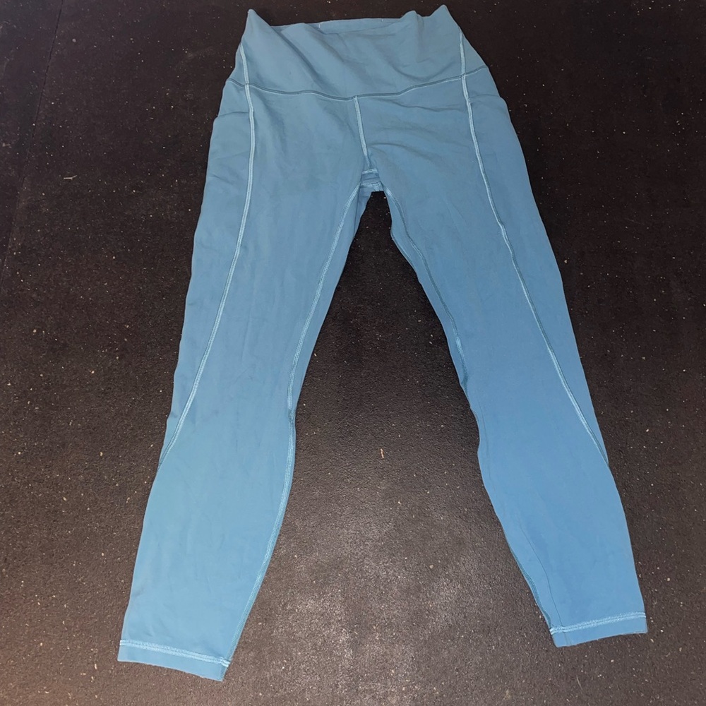 Lululemon High Rise Align with pockets.